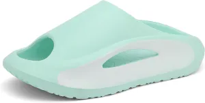 Slides Sandals for Men Women Open Toe Slide Platform Slippers Summer Anti-Slip Beach Shower Shoes Anti Collision Thick Sole
