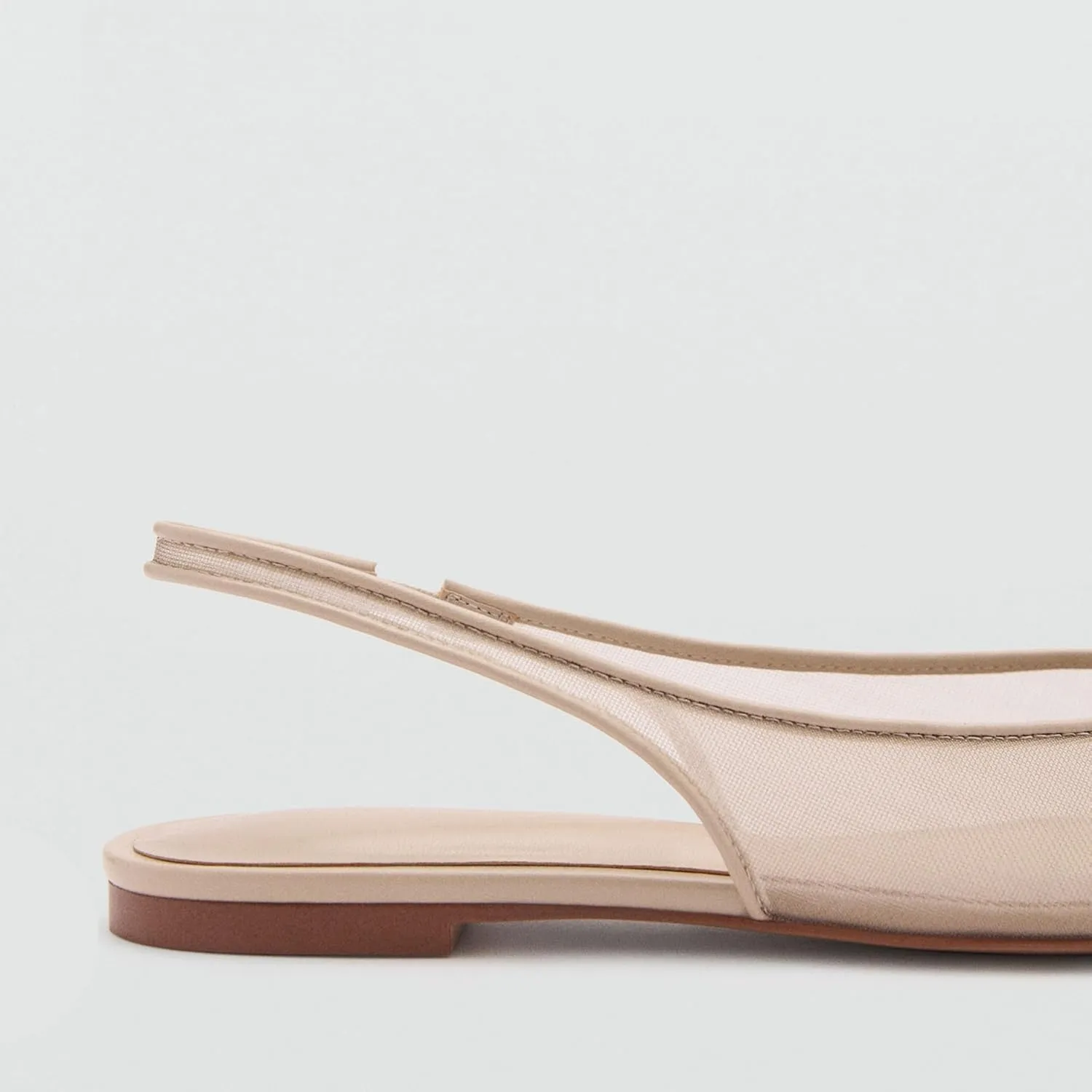 Slingback Flats for Women Stylish Pointed Toe Design with Comfortable Mesh Material for Breathable Party Dress Elegant Shoes