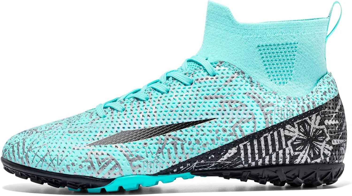 Soccer Cleats Mens Womens Turf Soccer Shoes Indoor Unisex AG TF Football Boots Adult Youth Wide Training Shoes Outdoor