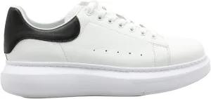 SOLL Queen II Men's Casual Sneakers | Genuine Leather Perforated Oversizded Thick Sole Shoes