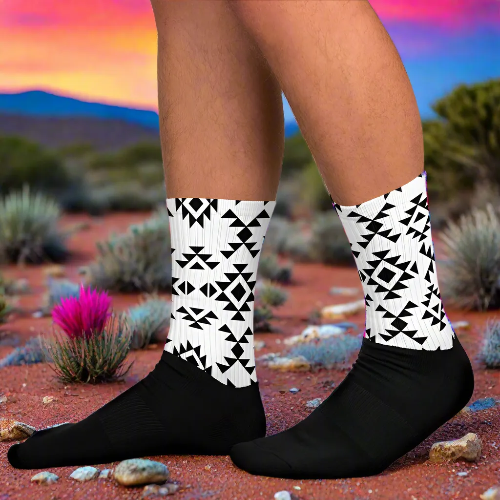 Southwest Style Socks Sonora Native Design
