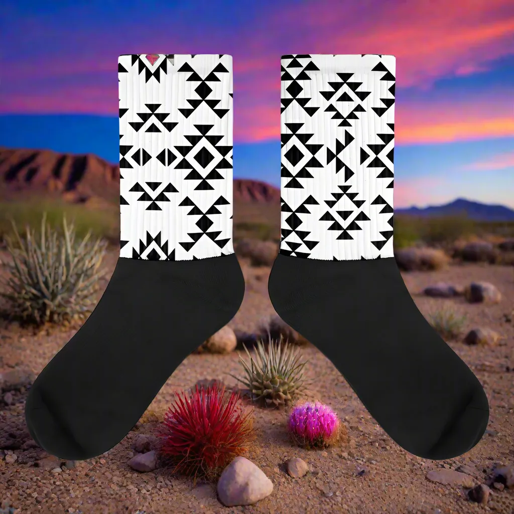 Southwest Style Socks Sonora Native Design