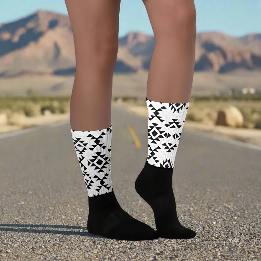 Southwest Style Socks Sonora Native Design