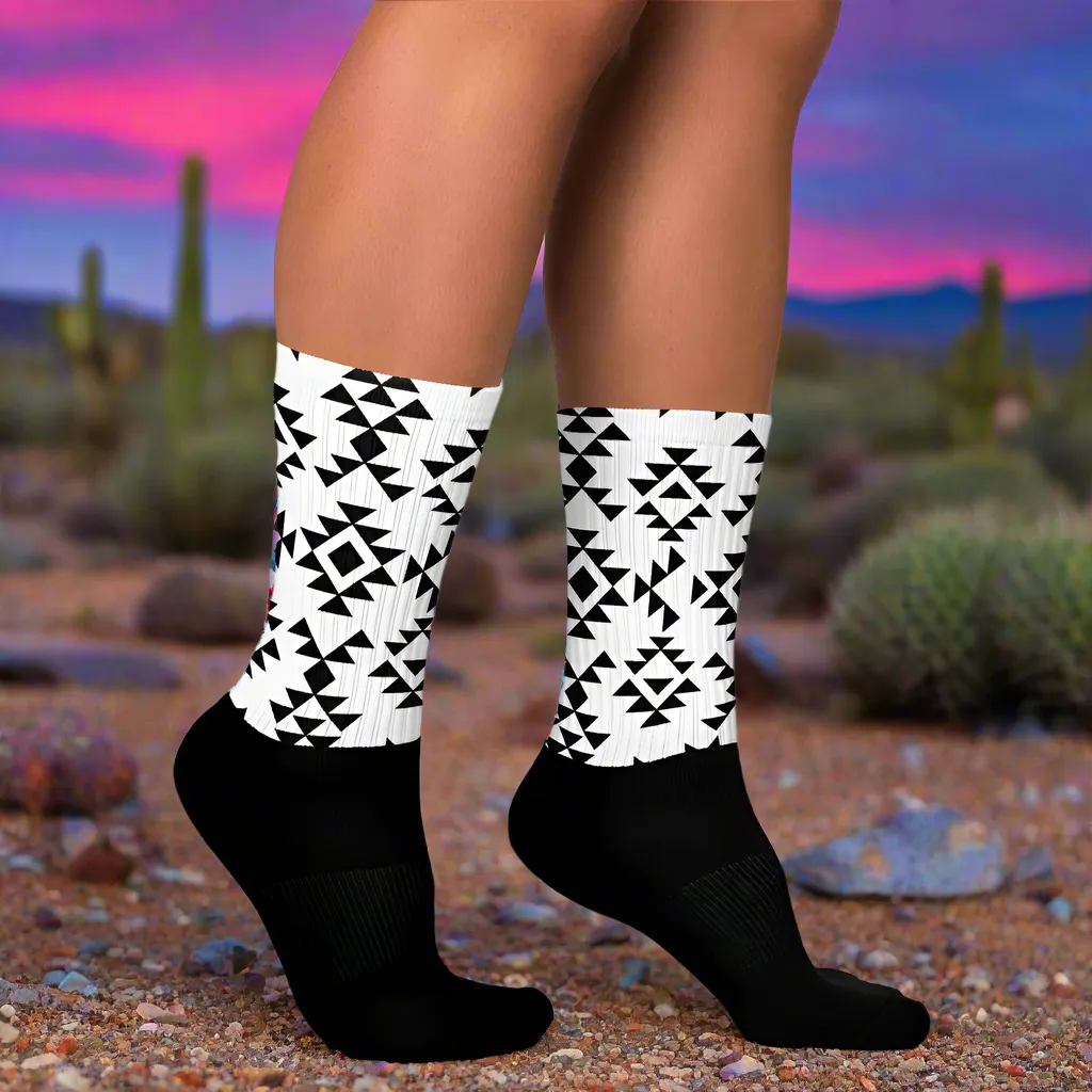 Southwest Style Socks Sonora Native Design
