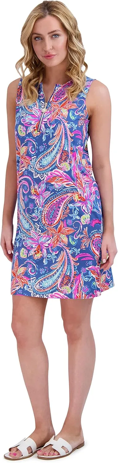 Stella Parker Women's UPF Summer Casual Lightweight Travel Outfit, Resort Wear Sundress for Beach, Vacation and Easter Dress
