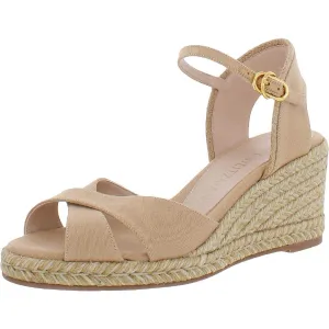 Stuart Weitzman Mirela II Espadrille Wedge Adobe/Natural 5 B