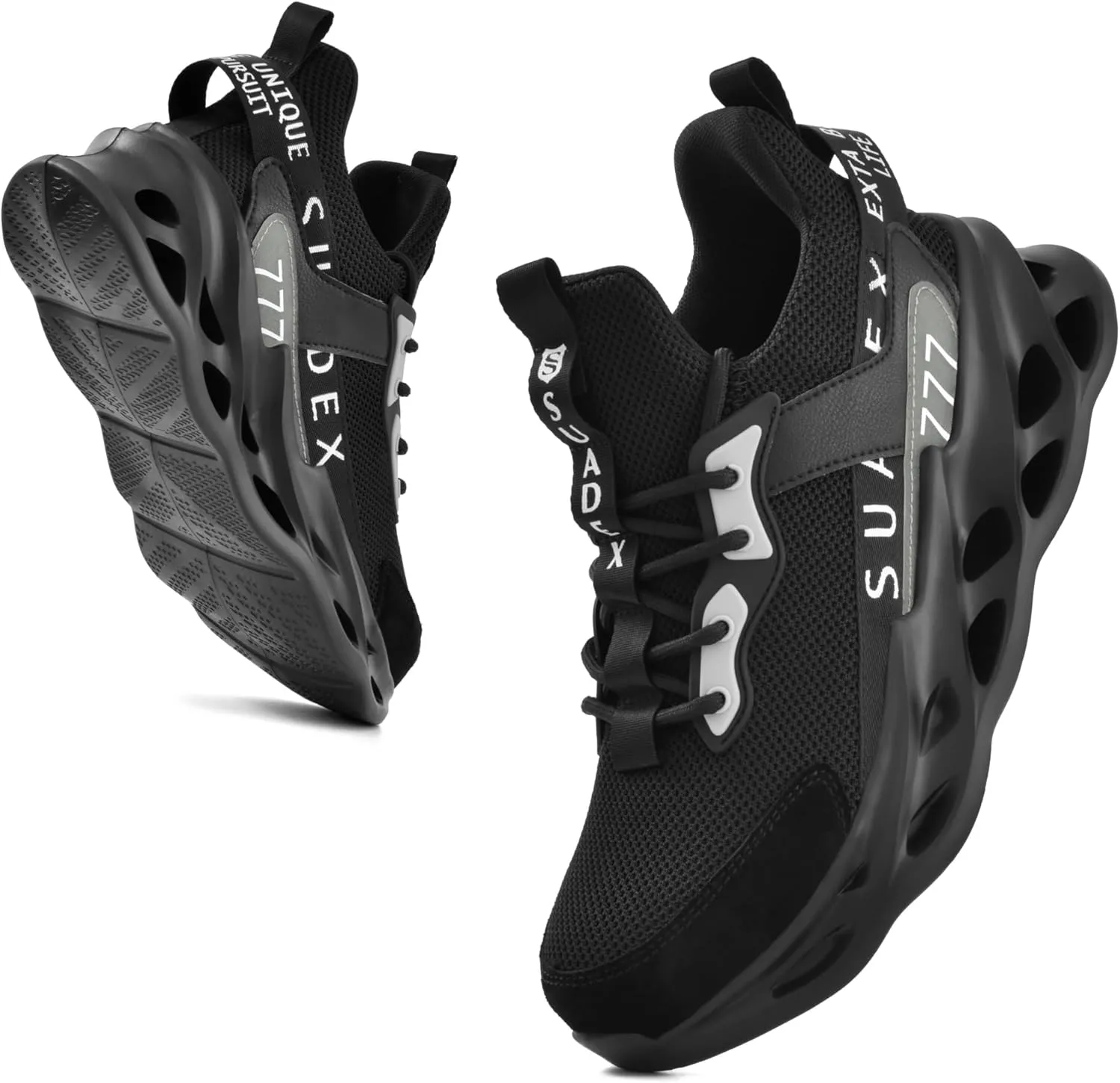 SUADEX Steel Toe Shoes for Men Women Safety Toe Work Shoes Breathable Steel Toe Sneakers Puncture Resistant