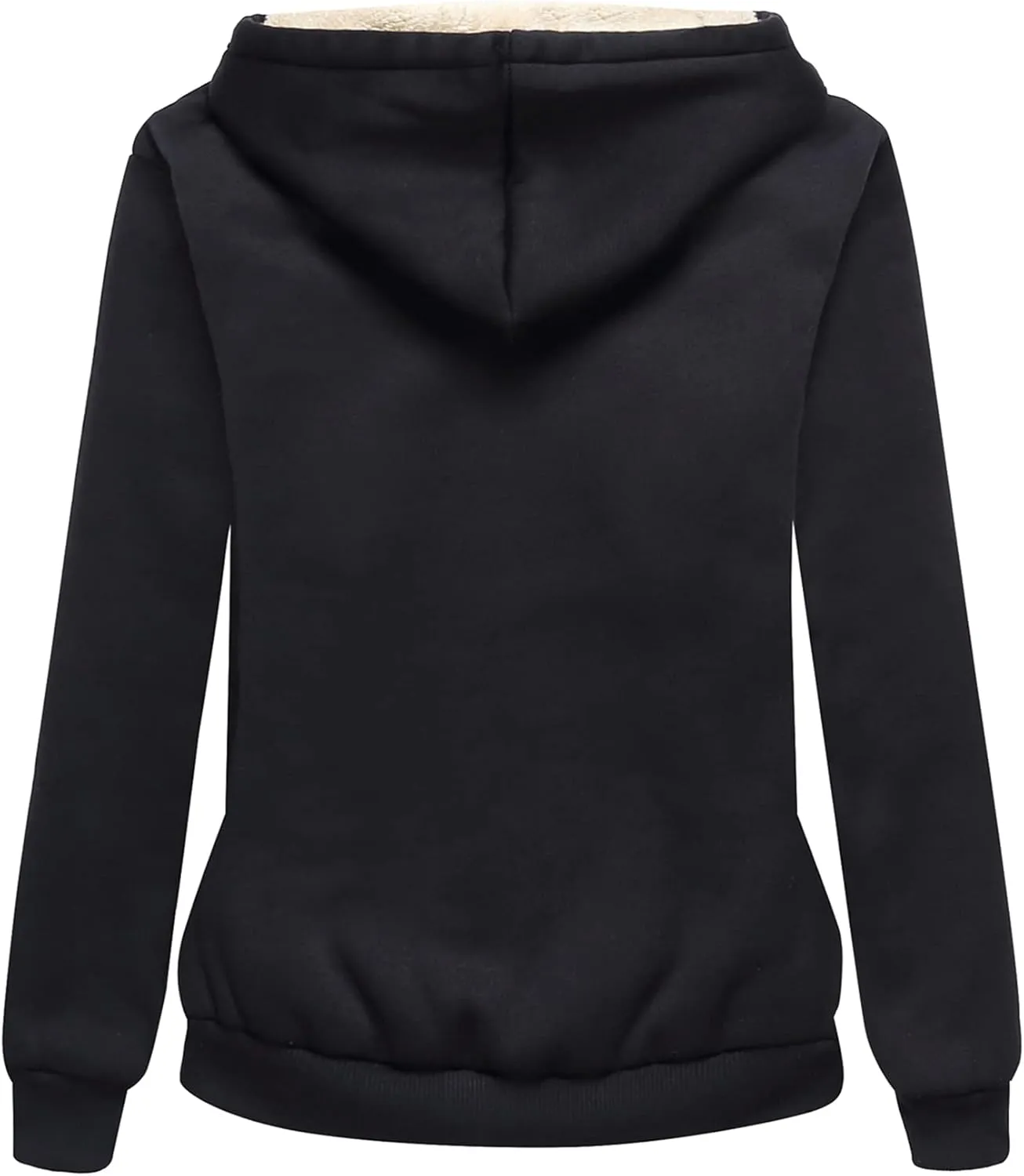 SWISSWELL Hoodies for Women Winter Fleece Sweatshirt - Full Zip Up Thick Sherpa Lined Hooded Jacket