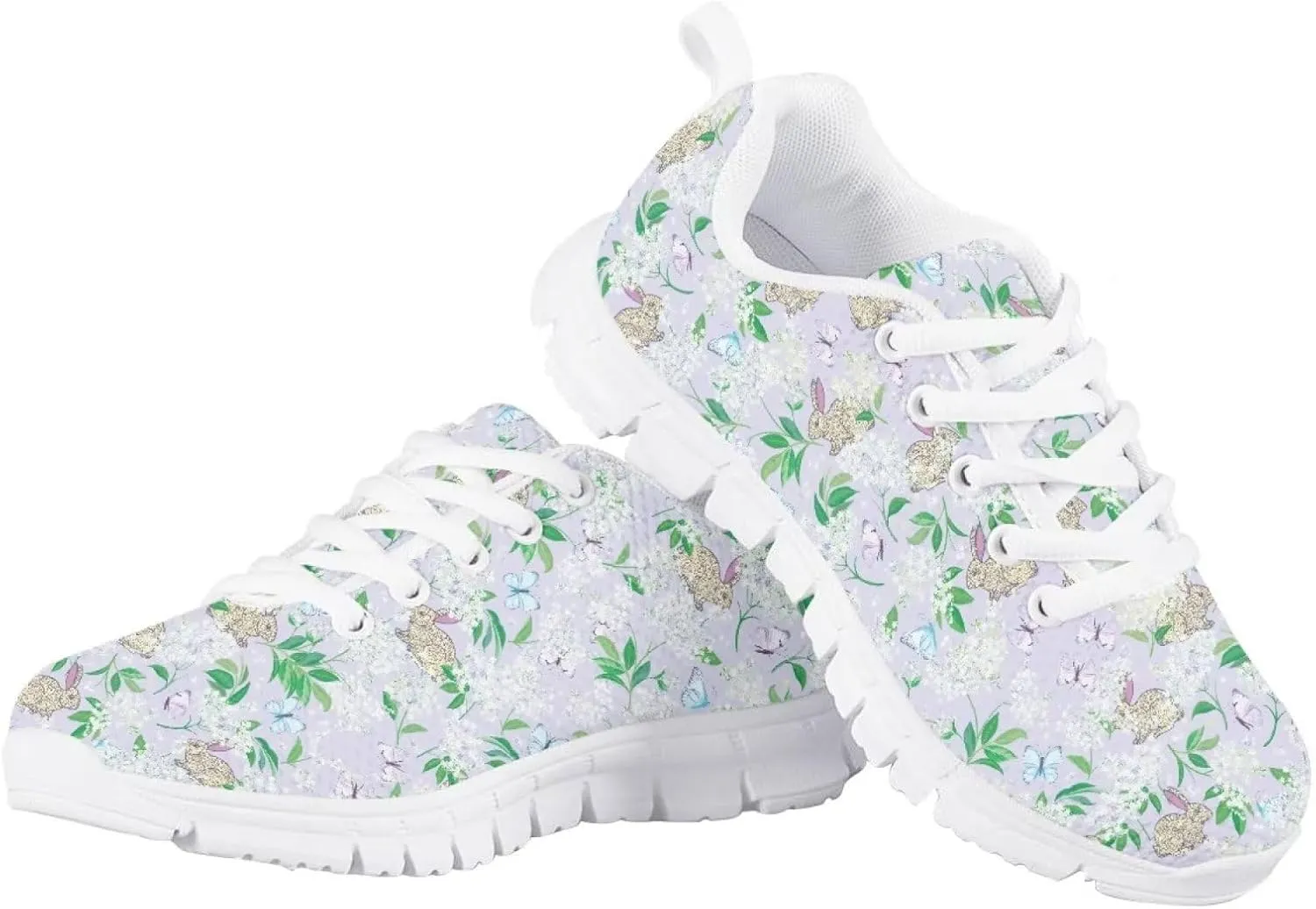 SYtrade Boys Girls Shoes Running/Walking Sports Sneakers White Sole