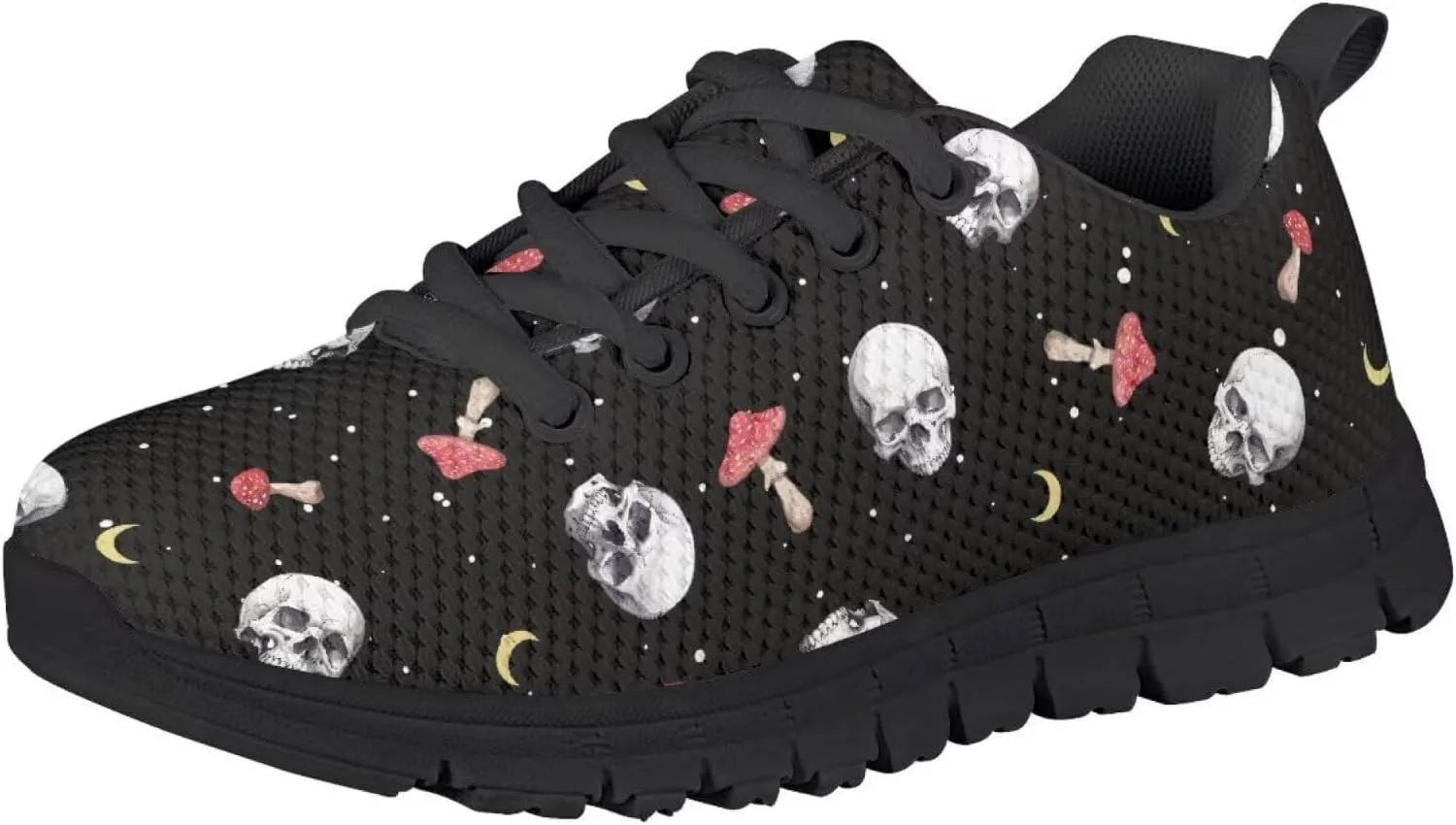 SYtrade Kids Running Shoes Girls Breathable Fitness Shoe Athletic Tennis Sneakers Black Sole