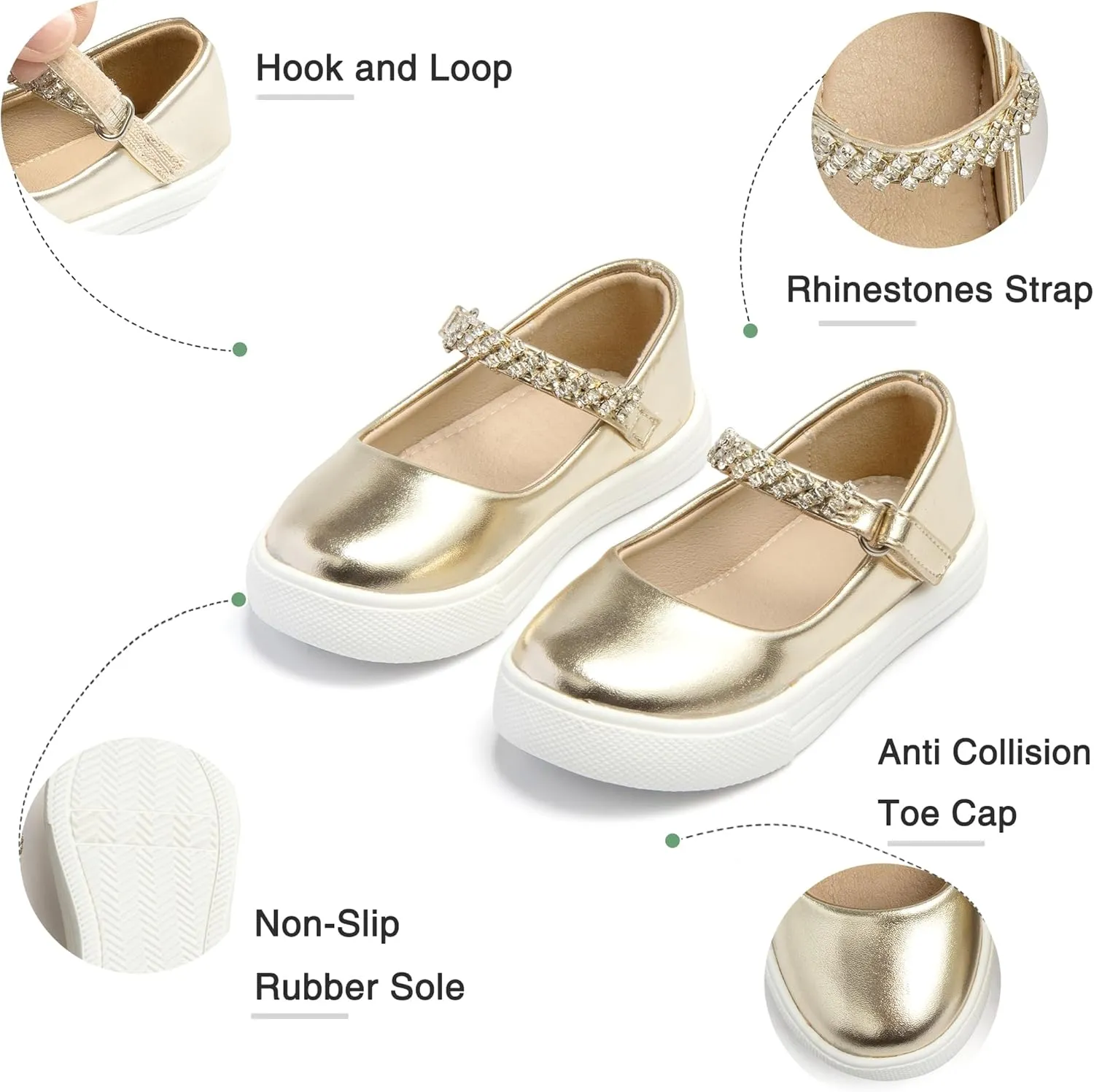 THEE BRON Toddler Shoes Girls Glitter Fashion Sneakers Sparkly Sequin Casual Shoes