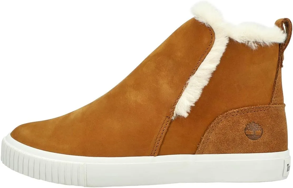 Timberland Women's Skyla Bay Pull-On Boots, Medium Brown Nubuck, 8 Medium