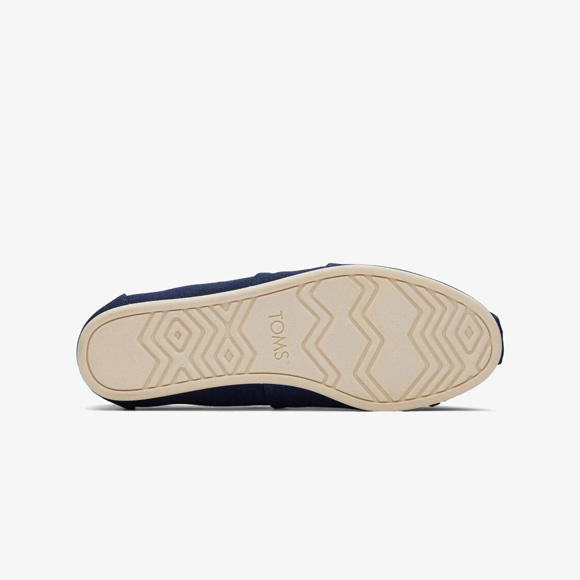 Toms | WMN'S ORGANIC COTTON DARK NAVY CANVAS SLIP ONS  { NAVY