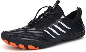 TOSOFT Beach Water Shoes For Women Men Wide Toe Anti Slip Barefoot Aqua Sneakers Hiking Trail Running Octopus Sandals Shoes