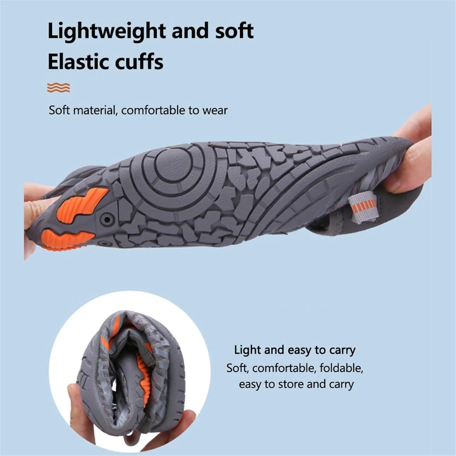 TOSOFT Beach Water Shoes For Women Men Wide Toe Anti Slip Barefoot Aqua Sneakers Hiking Trail Running Octopus Sandals Shoes