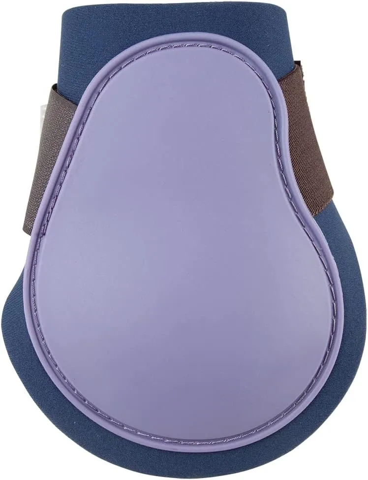 Two Tone Fetlock Boots with Soft Lining and Double Velcro Fastening, Sizes Full and Pony and in 6 Different Colours