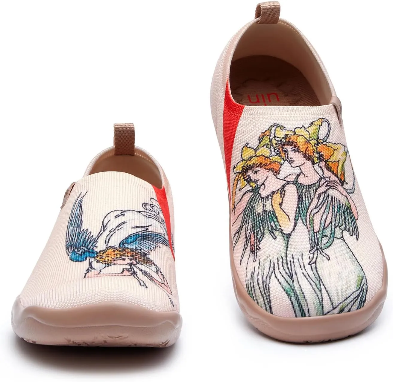 UIN Art Master Women's Art Travel Shoes Slip On Loafers Comfort Lightweight Fashion Sneaker