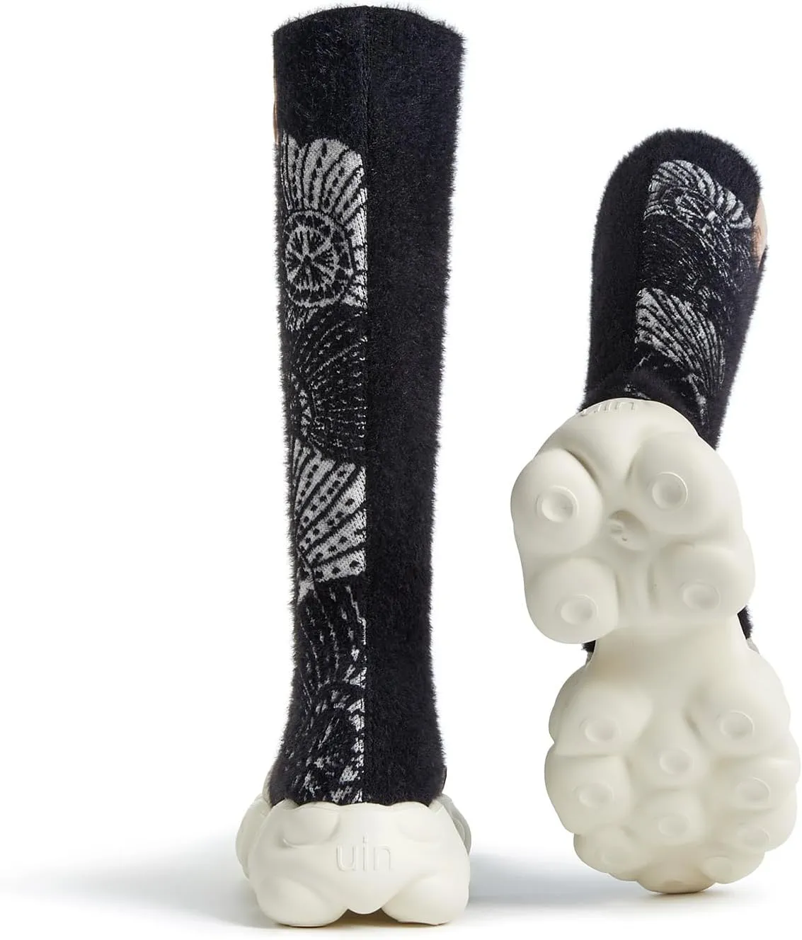 UIN Women's Platform Fashion Boots Comfortable Chunky Art Travel Shoes Cloud Series
