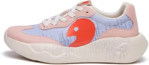 UIN Women's Retro Sneakers Lightweight Walking Casual Comfortable Art Painted Travel Shoes