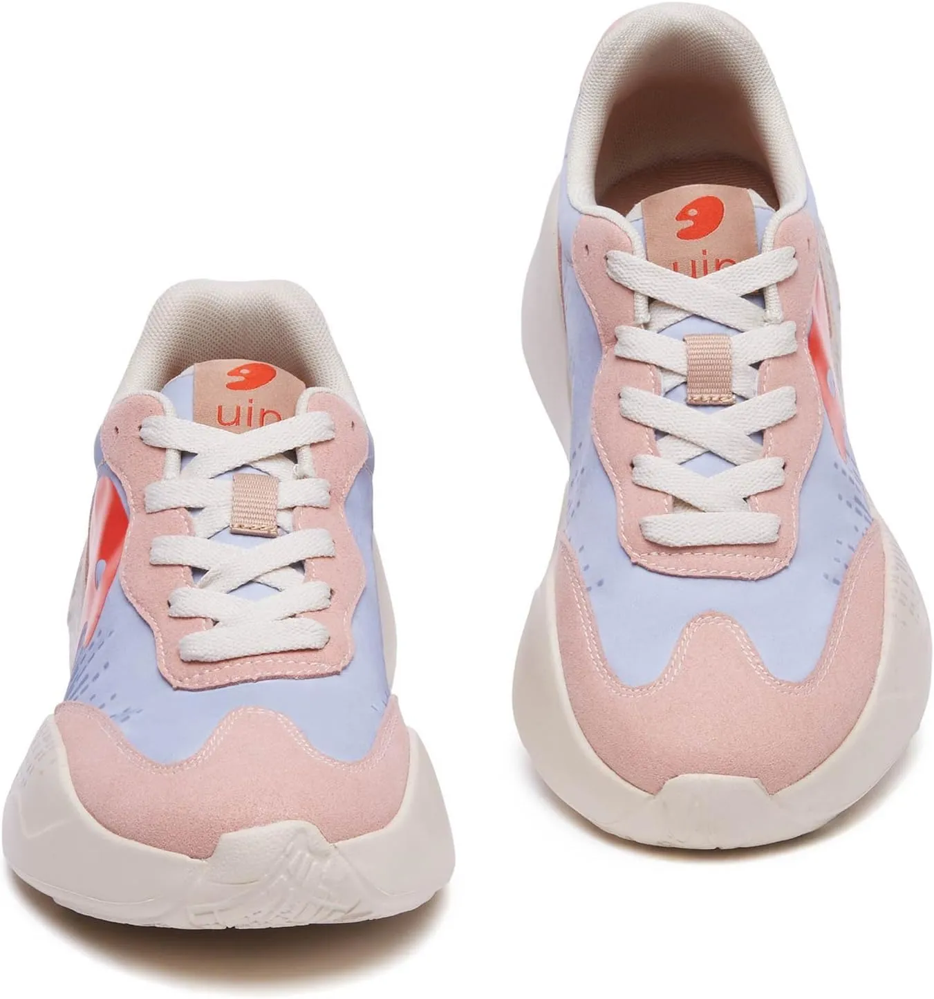 UIN Women's Retro Sneakers Lightweight Walking Casual Comfortable Art Painted Travel Shoes