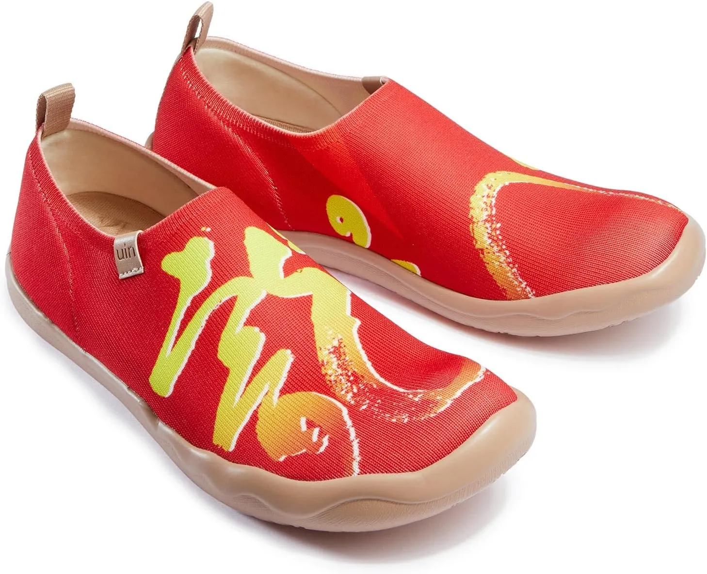 UIN Year of The Dragon Women's Travel Walking Shoes Slip On Casual Loafers 2024 Chinese Lunar New Year