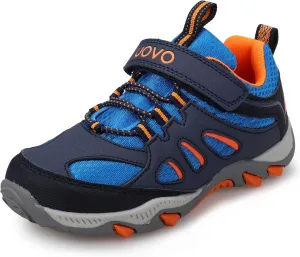 UOVO Boys Shoes Water Resistant Hiking Boots Kids Outdoor Walking Shoes Non Slip Ankle Athletic Sneaker Anti Collision Size 9.5 Toddler to 4.5 Big Kids