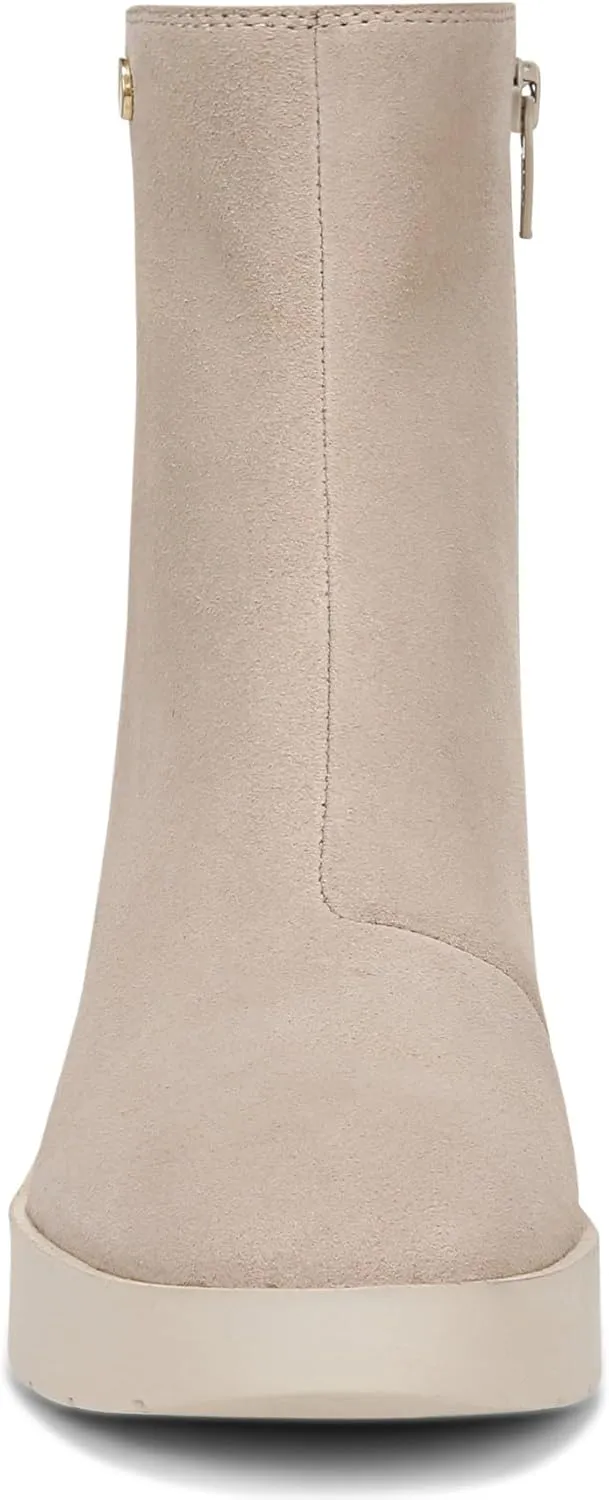 Vionic Women's Wedge Ankle Boots Skylar- Comfortable Bootoes& Supportive Walking Shoes with Built-in Arch Support