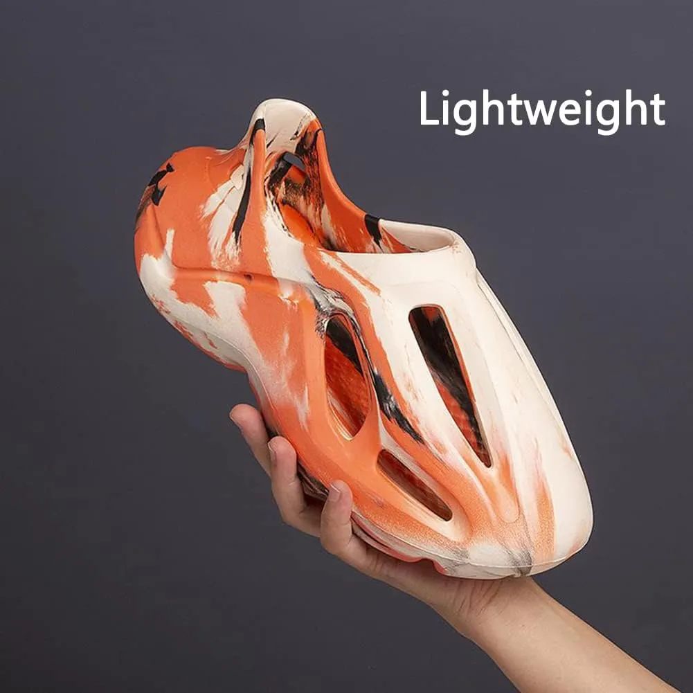vioxthak Foam Runner Sneakers Cloud Slides Pillow Sandals Sports Shoes Non-Slip Lightweight Walking Shoes fashion outdoor indoor Summer Beach Sandals for Women Men