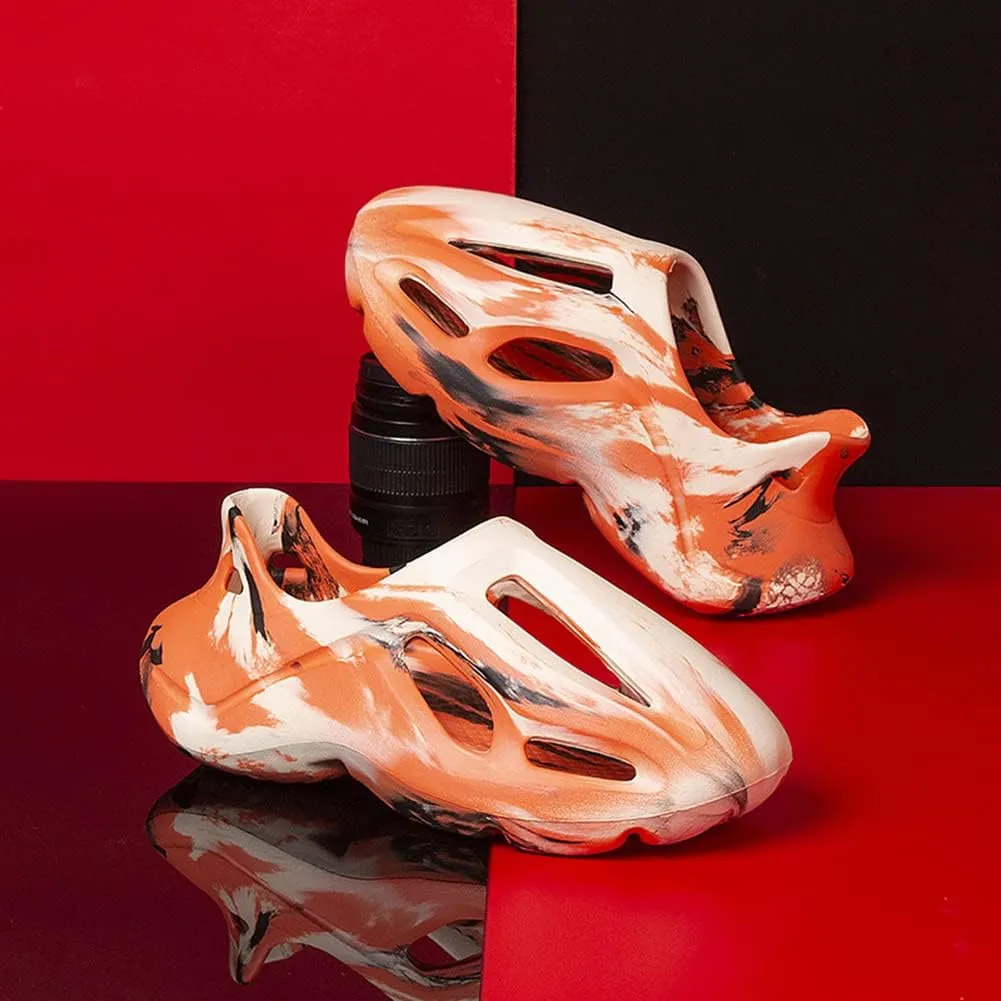 vioxthak Foam Runner Sneakers Cloud Slides Pillow Sandals Sports Shoes Non-Slip Lightweight Walking Shoes fashion outdoor indoor Summer Beach Sandals for Women Men