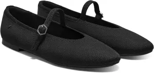 VIVAIA Nelly Almond-Toe Mary-Jane Adapatall Women's Casual Flats Slip on Comfortable Shoes