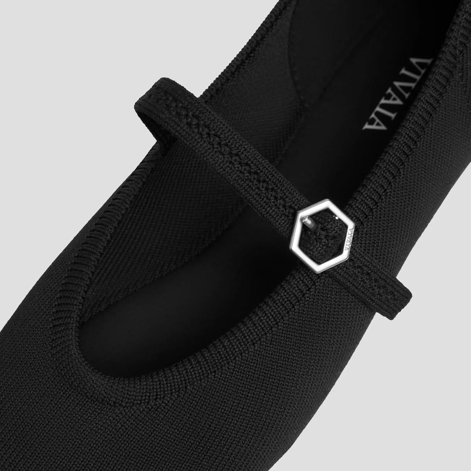 VIVAIA Nelly Almond-Toe Mary-Jane Adapatall Women's Casual Flats Slip on Comfortable Shoes