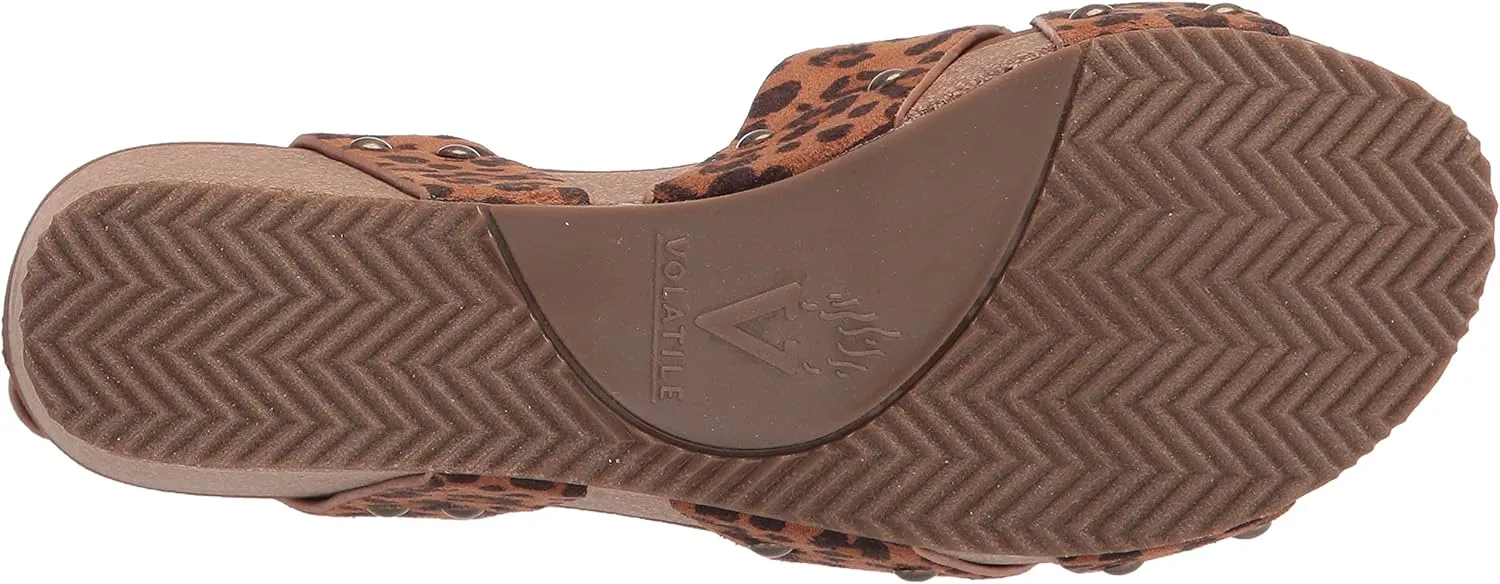 VOLATILE Women's Ankle Strap Wedge Sandal