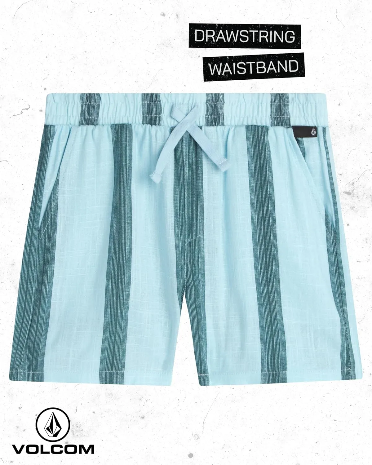Volcom Toddler Boy Shorts Set - 2 Piece Short Sleeve Button Down Hawaiian Shirt & Matching Shorts, Little Boys Summer Outfits