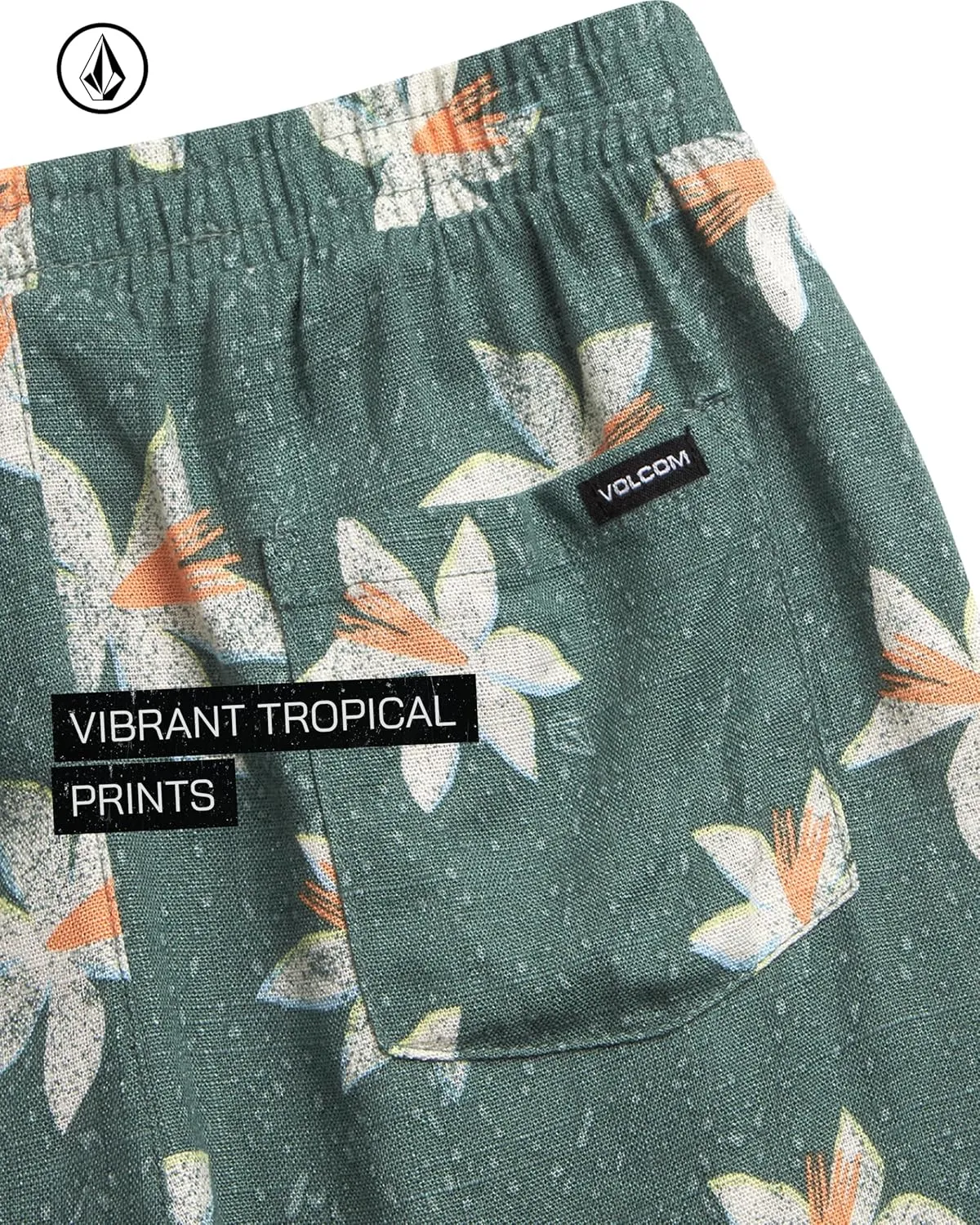 Volcom Toddler Boy Shorts Set - 2 Piece Short Sleeve Button Down Hawaiian Shirt & Matching Shorts, Little Boys Summer Outfits