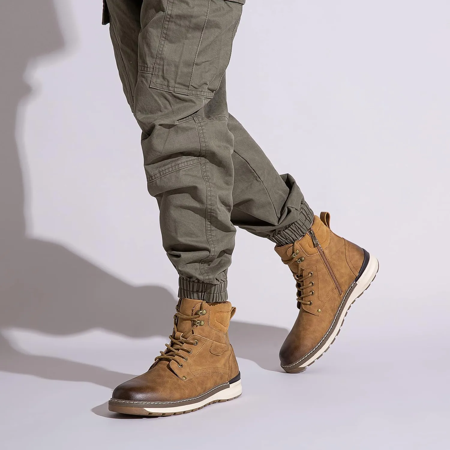 Vostey Boots for Men Comfortable Casual Chukka Mens boot