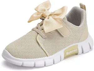WateLves Girls Sneakers Lightweight Walking Shoes Comfortable Running Tennis Shoes for Toddler Little Kid/Big Kid