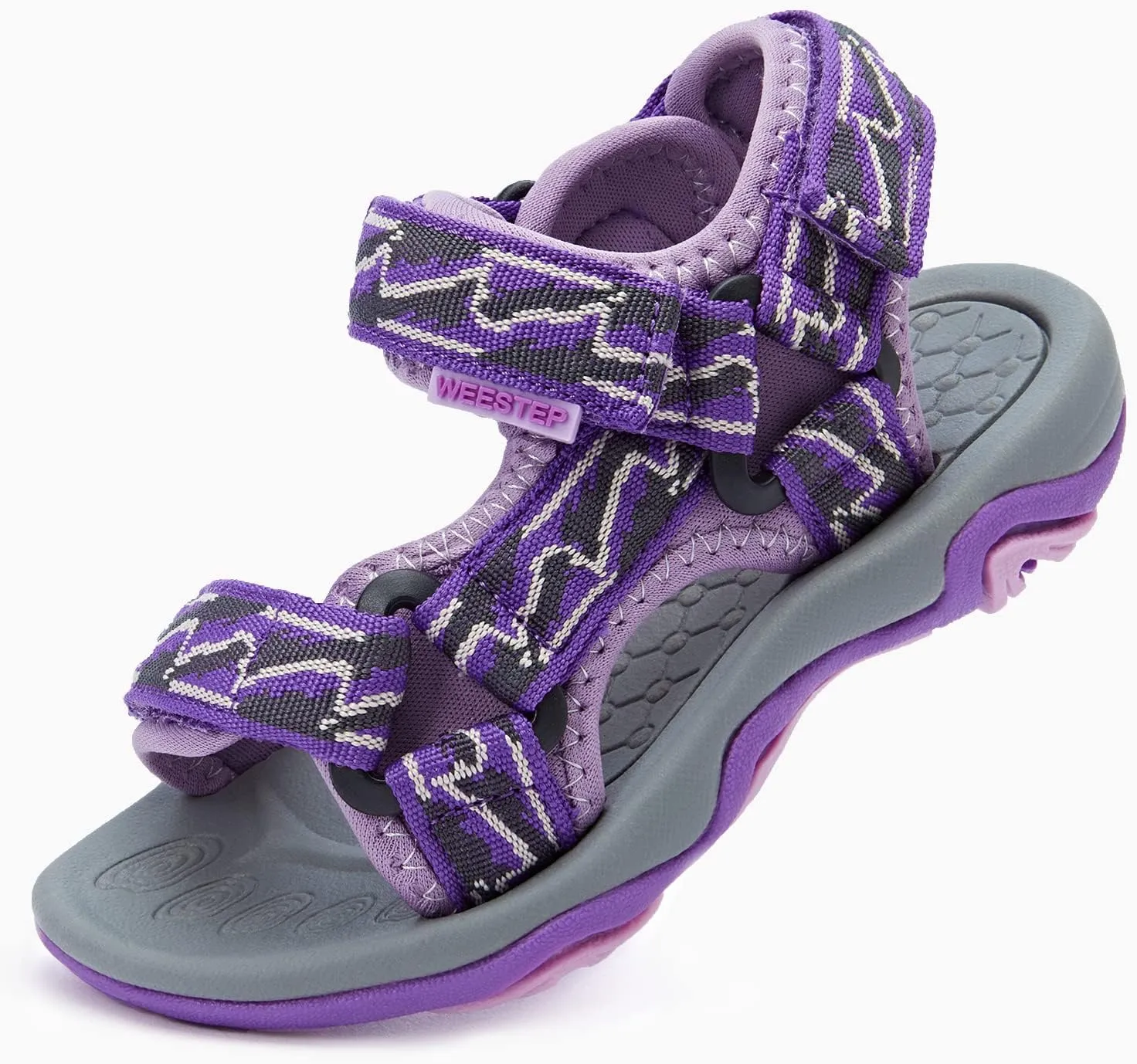 Weestep Girls Boys Comfort Sandals Adjustable Straps for Toddlers Little Kid