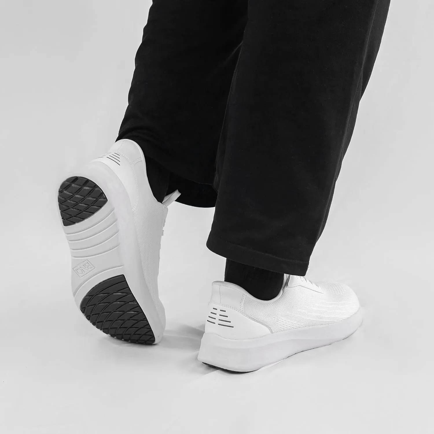 Wide Toe Box Mens Slip On Walking Shoes with Arch Support Casual Dress Shoes Fashion Tennis Sneaker for Business Work Ourdoors Size 7-12