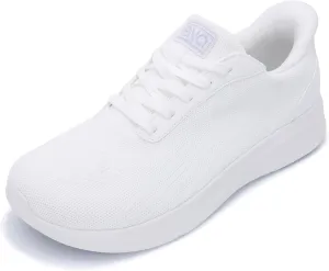 Wide Toe Box Mens Slip On Walking Shoes with Arch Support Casual Dress Shoes Fashion Tennis Sneaker for Business Work Ourdoors Size 7-12