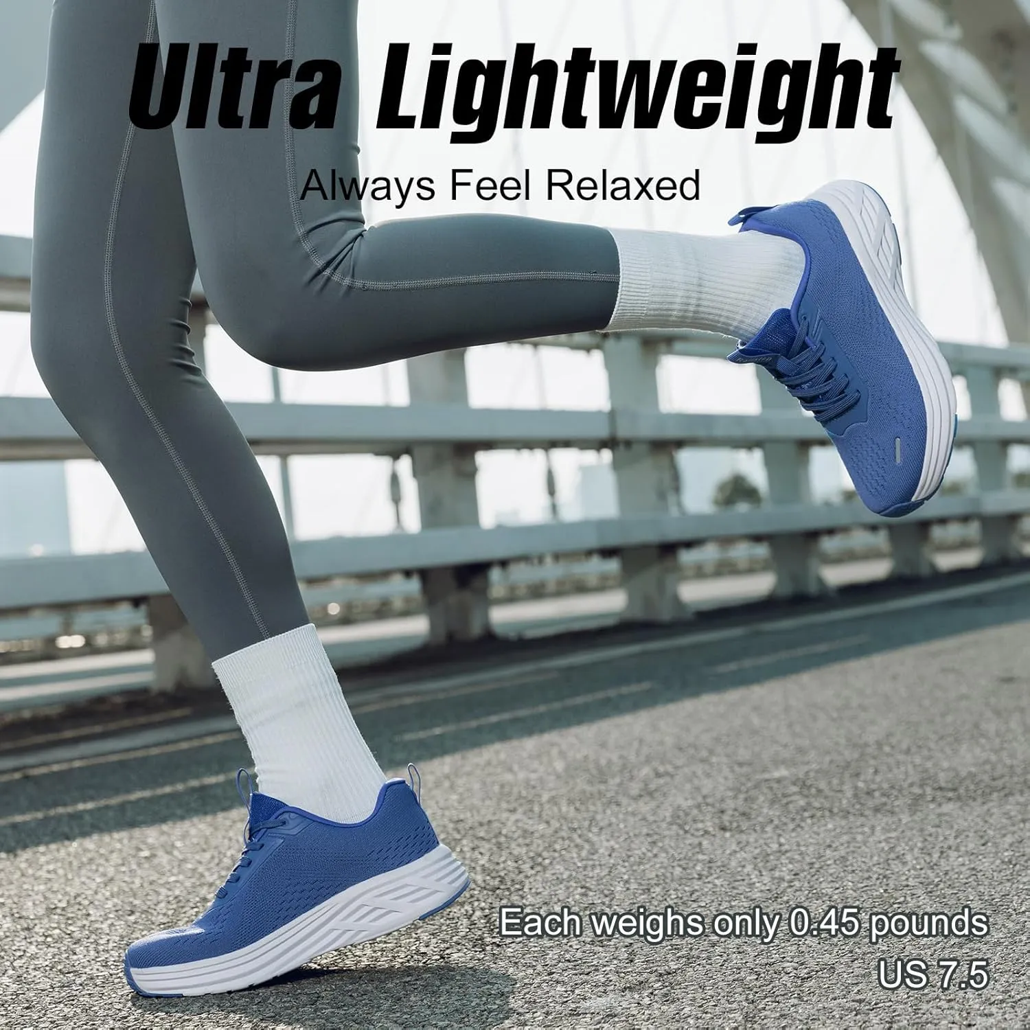Wide Toe Box Shoes Women Sneakers Extra Wide Width Arch Support Non-Slip Tennis Athletic Ultralight Running Shoes for Women Walking Diabetic Plantar Fasciitis Footwear 6-12