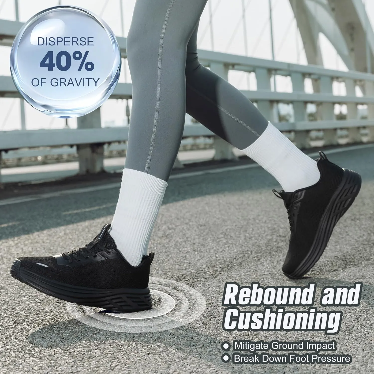 Wide Toe Box Shoes Women Sneakers Extra Wide Width Arch Support Non-Slip Tennis Athletic Ultralight Running Shoes for Women Walking Diabetic Plantar Fasciitis Footwear 6-12