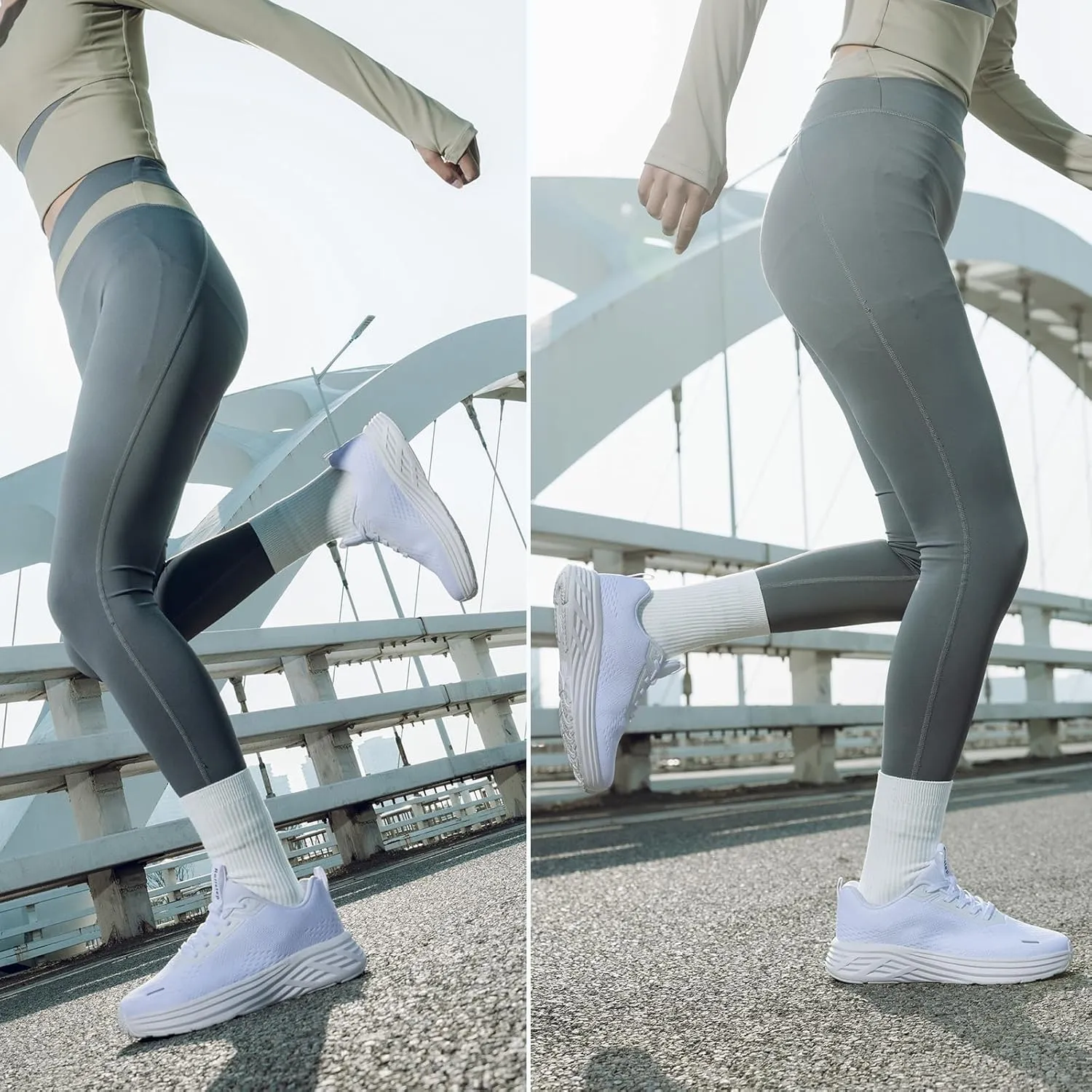 Wide Toe Box Shoes Women Sneakers Extra Wide Width Arch Support Non-Slip Tennis Athletic Ultralight Running Shoes for Women Walking Diabetic Plantar Fasciitis Footwear 6-12