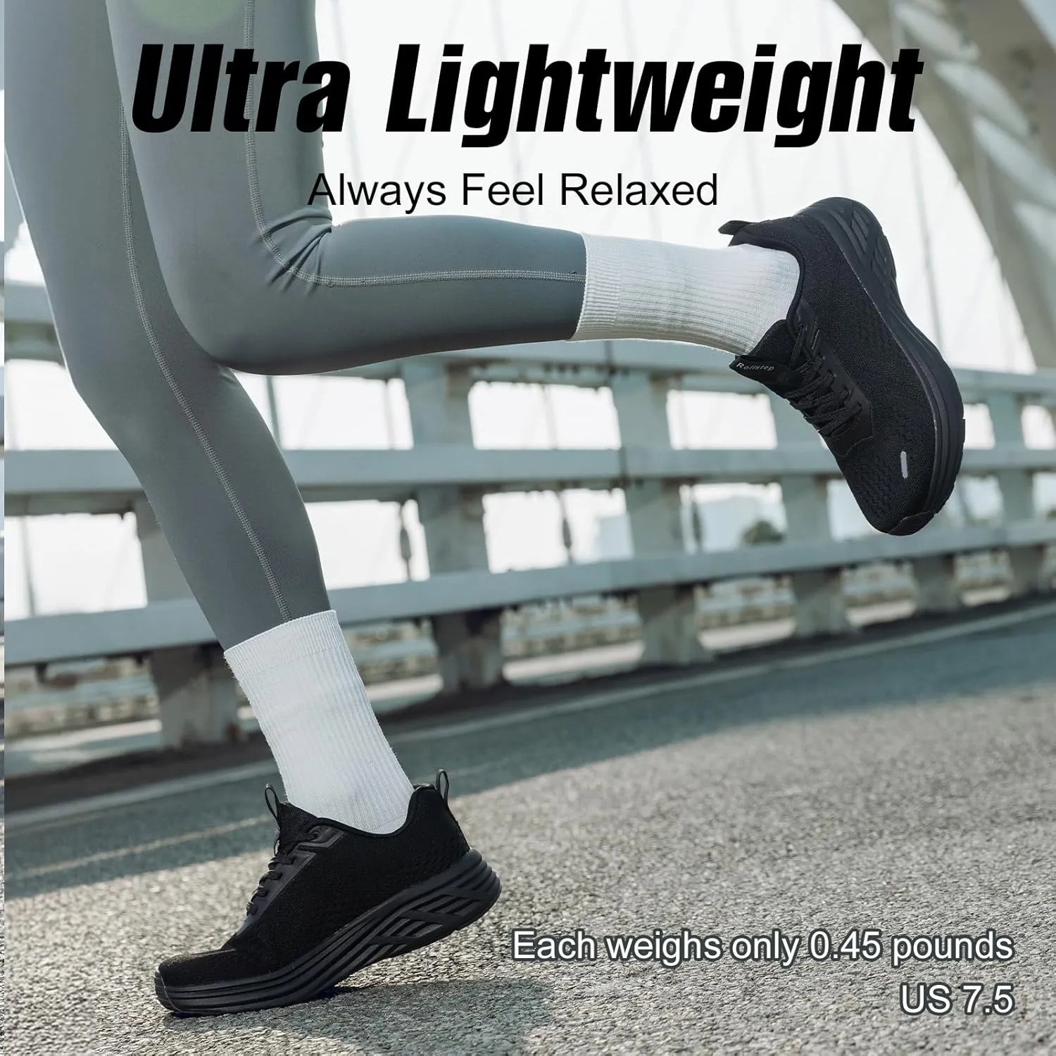 Wide Toe Box Shoes Women Sneakers Extra Wide Width Arch Support Non-Slip Tennis Athletic Ultralight Running Shoes for Women Walking Diabetic Plantar Fasciitis Footwear 6-12