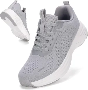 Wide Toe Box Shoes Women Sneakers Extra Wide Width Arch Support Non-Slip Tennis Athletic Ultralight Running Shoes for Women Walking Diabetic Plantar Fasciitis Footwear 6-12