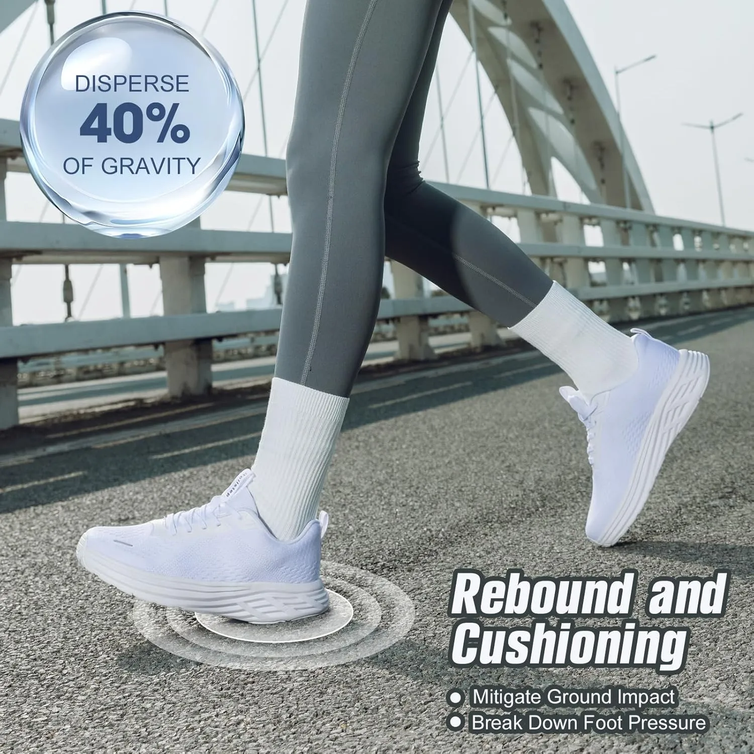 Wide Toe Box Shoes Women Sneakers Extra Wide Width Arch Support Non-Slip Tennis Athletic Ultralight Running Shoes for Women Walking Diabetic Plantar Fasciitis Footwear 6-12