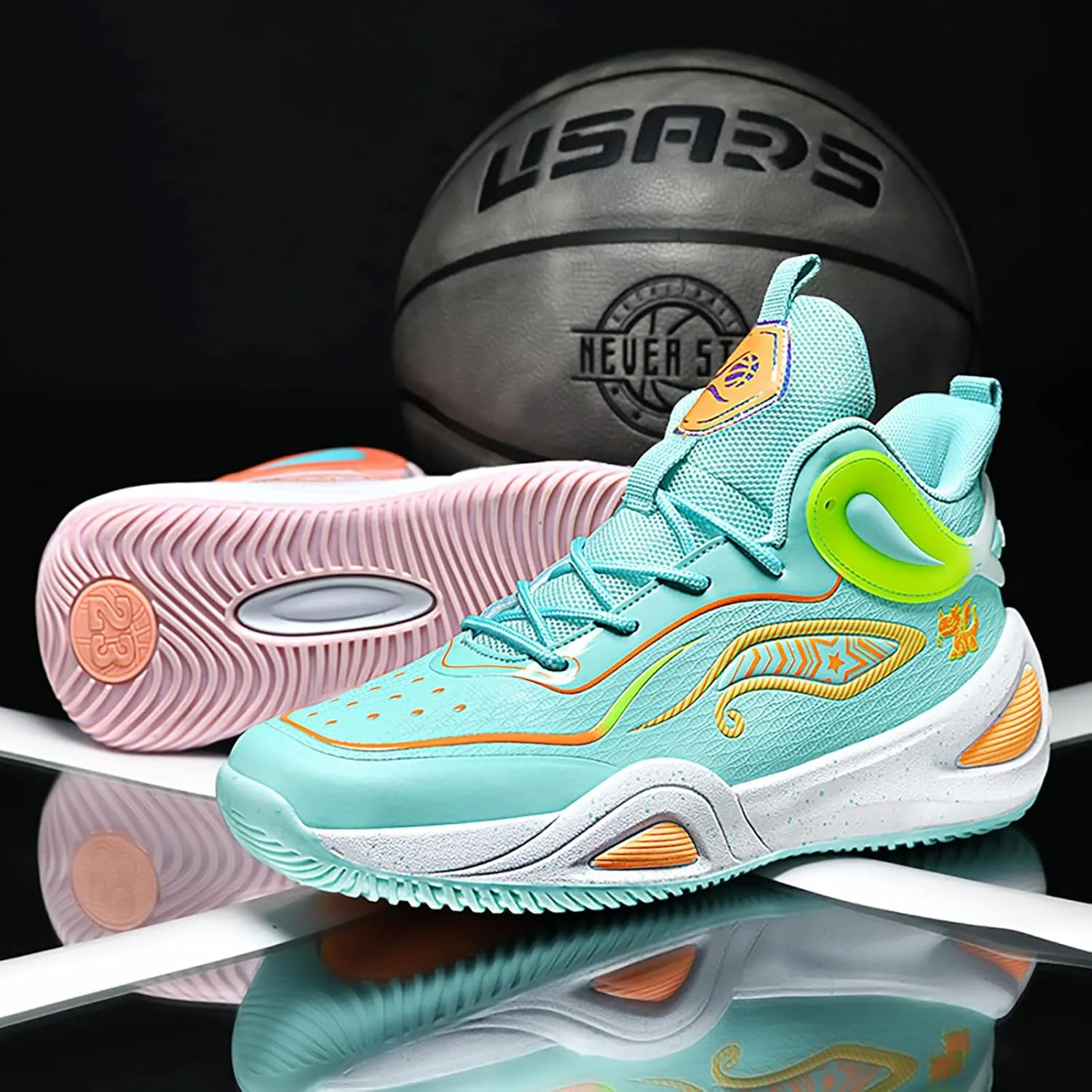 Women Men Basketball Shoes Breathable Men Non Slip Outdoor Fashion Unisex Sneakers