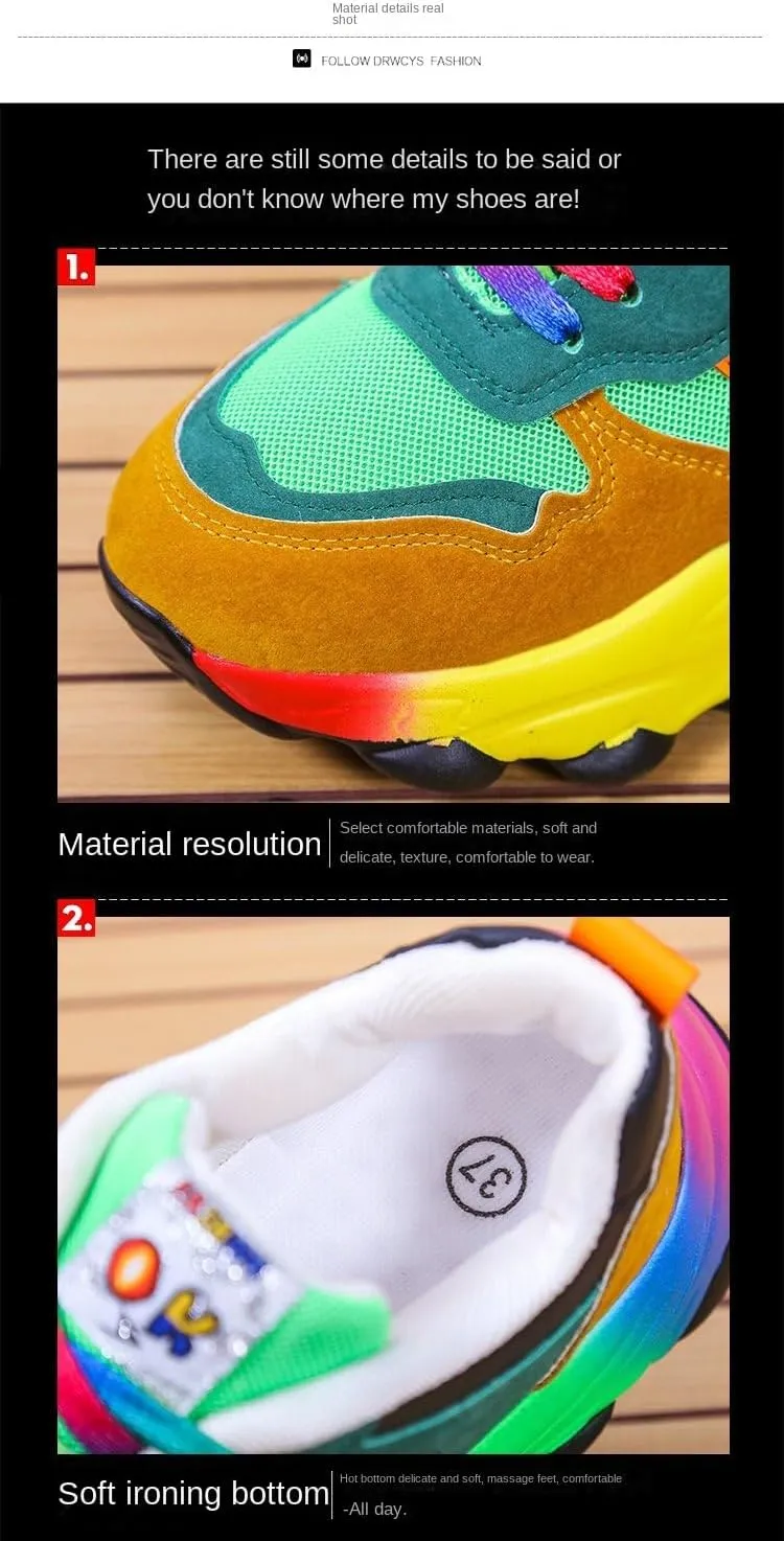 Women's Colorblocking Thick Sole Sneakers,Lace-up Low Top Round Toe Non-Slip Soft Air Cushion Sneakers,Outdoor Casual Shoes