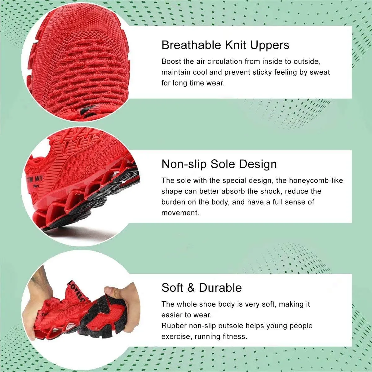 Women's Fashion Sneakers Running Shoes Non Slip Tennis Athletic Walking Blade Gym Sports Shoes