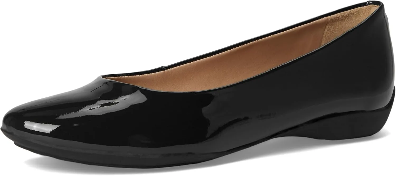 Women's Genuine Leather Comfort Slip on Ballet Flats