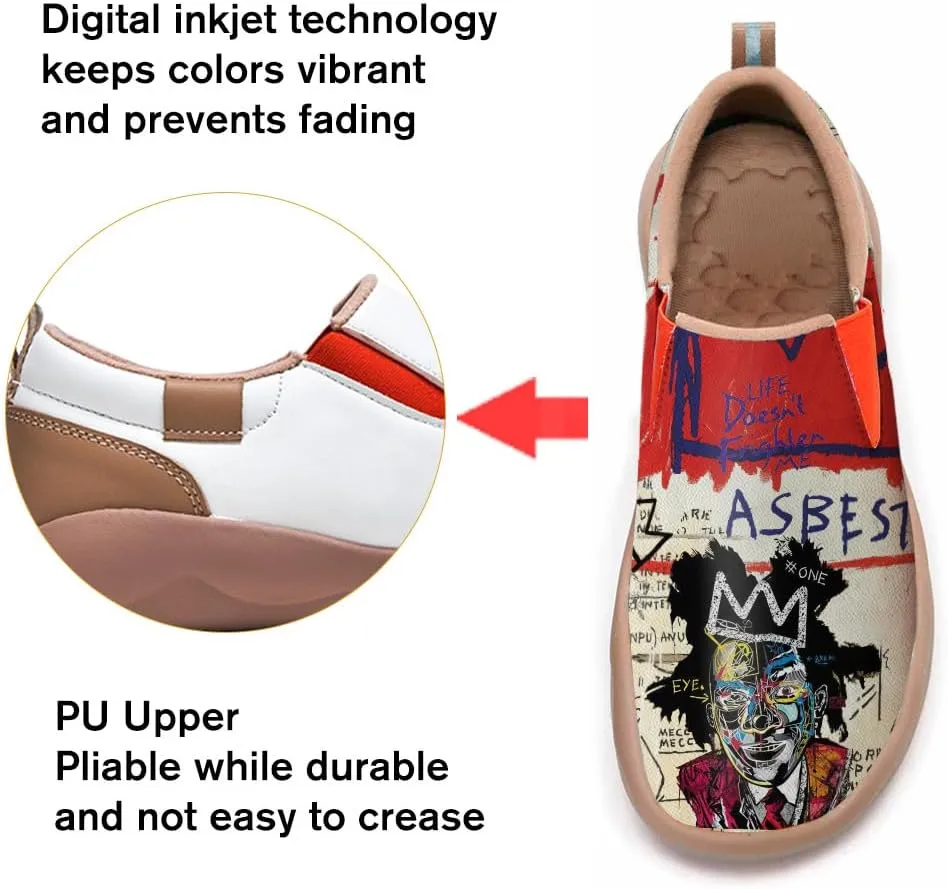Women's Loafers Shoes Travel Casual Cartoon Animals Art Painted Slip On Lightweight Comfort Ladies Fashion Sneakers